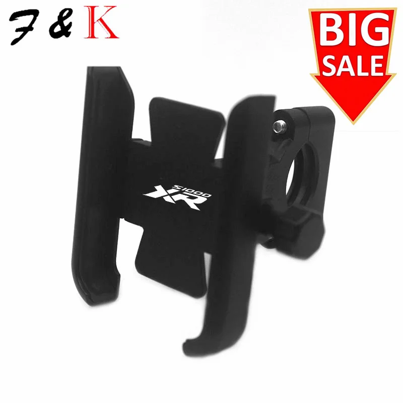 Motorcycle Handlebar Rearview Mirror Mobile Phone Holder GPS Stand Bracket Fit For  S 1000 XR S1000 XR S 1000XR All Years