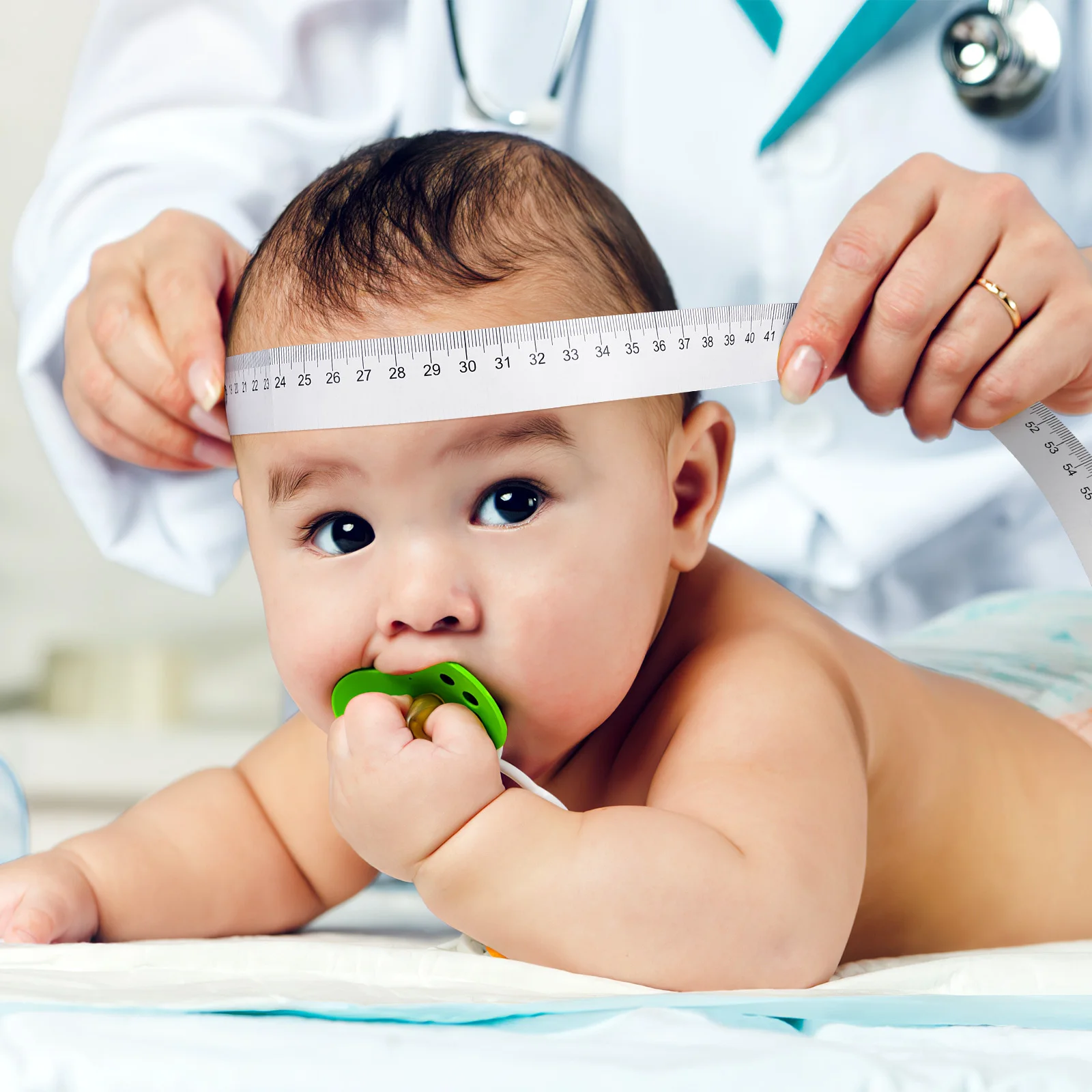 

100Pcs Paper Tapes Measure Disposable Flexible Rulers for Body Measurements Sewing and Medical Applications Easy to Carry and