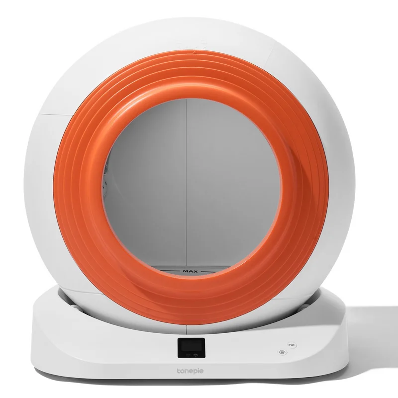 Oversized Automatic Smart Cat Litter Box Full Enclosure Anti‑Spattering Self‑Cleaning Deodorant Electric Cat Toilet for Large Ca