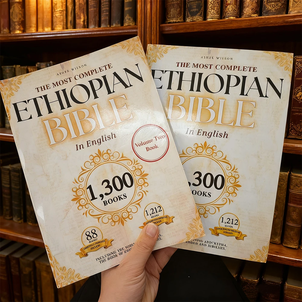 

THE COMPLETE ETHIOPIAN BIBLE in English 88 Scriptures: including Missing Apocrypha, Book of Enoch, Jubilees.(Two books）