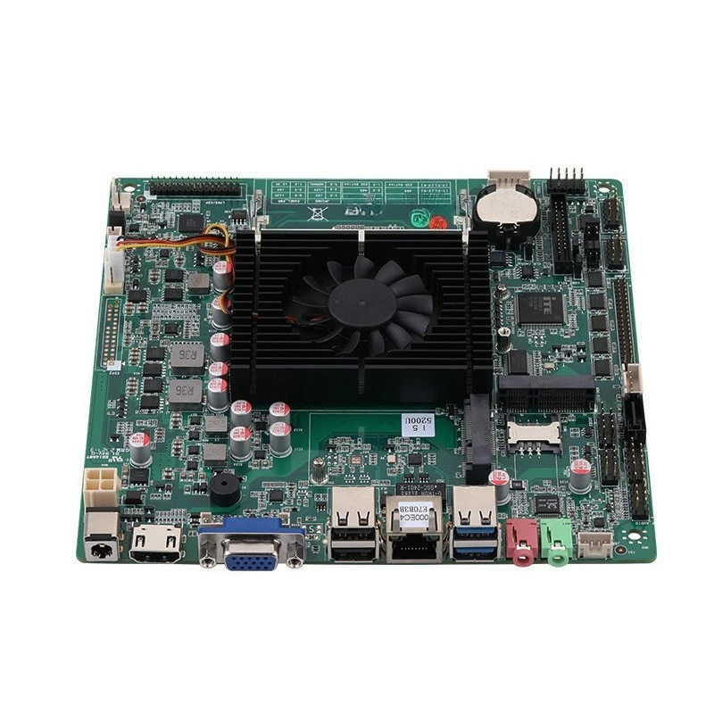 For I3X86 industrial control ITX small main board support dual screen POS cash register self-service end point