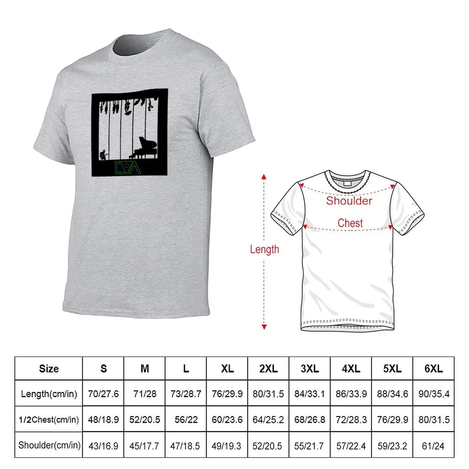 Memories Upside-down Transparent (Evova) T-Shirt tops heavyweights t shirts for men