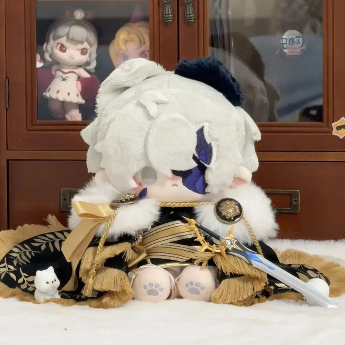 Stuffed Animals  20cm Honkai: Star Rail PhainonThemed Cotton Doll Cute Plush Toy Star Rail Game Merchandise Dress Up Kid Gift