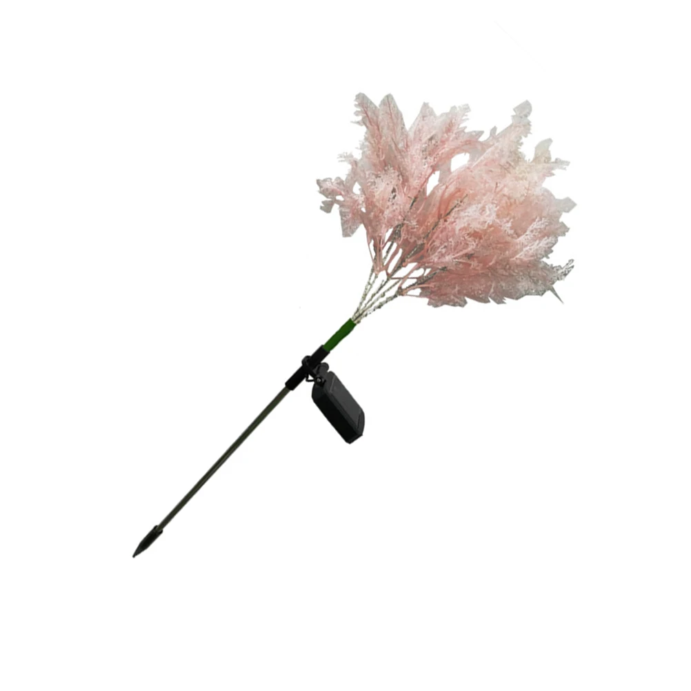 

1pc Solar Garden Lamp IP65 Waterproof Decorative Stake Light for Lawn Patio Yard Park Home Outdoor Fog Ground Insert Landscape