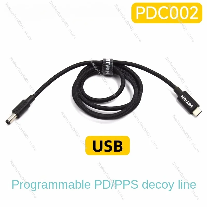 

PDC002 WITRN PD3.1 Deception Line 28VPPSAVS Programmable USB Detection Polling 140W to DC24V