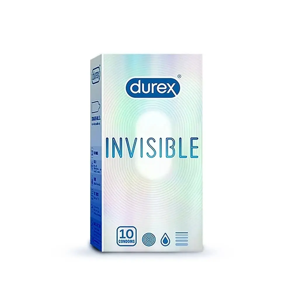 001 Invisible Penis Sleeve Durex 10pcs Long Sex Condom Ejaculation Delay Ultra Thin Contraception Latex Lubricated Adult Goods