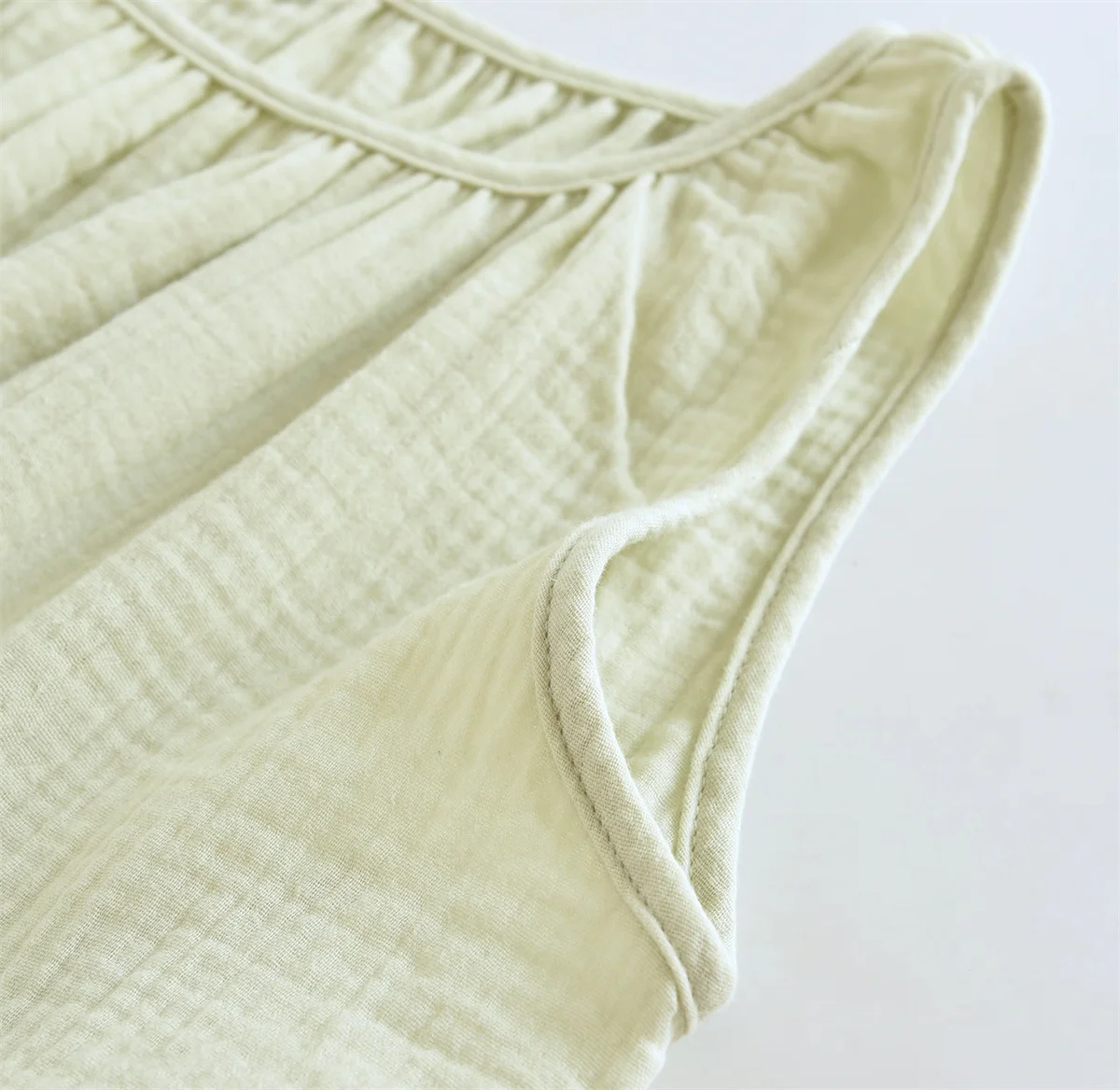 Camiseta feminina plus size de verão, sem mangas, algodão, linho, casual, solta, para praia, oversized, cor sólida, blusa camis
