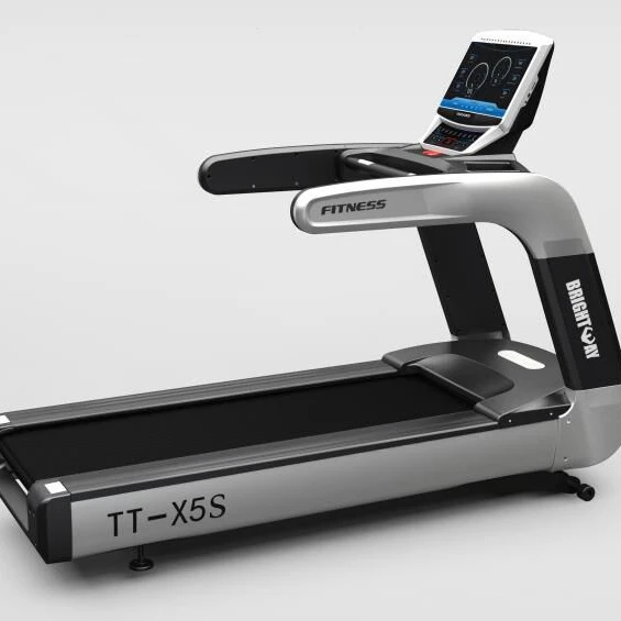 

Commercial Treadmill LCD Display Wide Running Belt for Home & Gym Use Speed Adjustment & Wireless Heart Rate Monitor