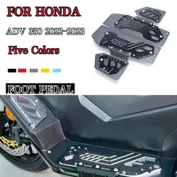 Nuovi accessori moto Adv350 poggiapiedi in alluminio pedane poggiapiedi per Honda ADV350 ADV 350 ADV-350 adv 350 2022 2023