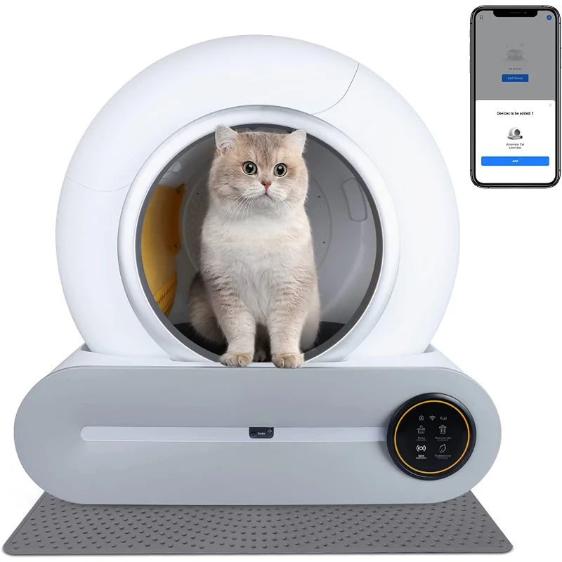 Inteligente Arenero Para Gatos Automatico Pet Accessories Apps Wifi Connect Self Cleaning Kitty Robot 4 Automatic Cat Litter Box