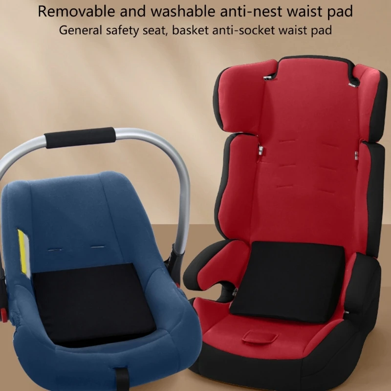 Secure Backrest Pad Waist Pillow Protections for Newborn Safety Seats