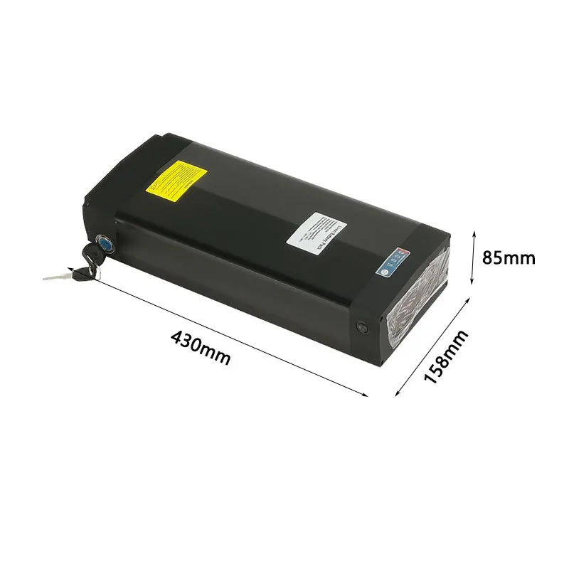 36v 48v rear shelf battery 25.6ah 28ah 32ah Large capacity rechargeable electric vehicle battery for 250W-1500W motor