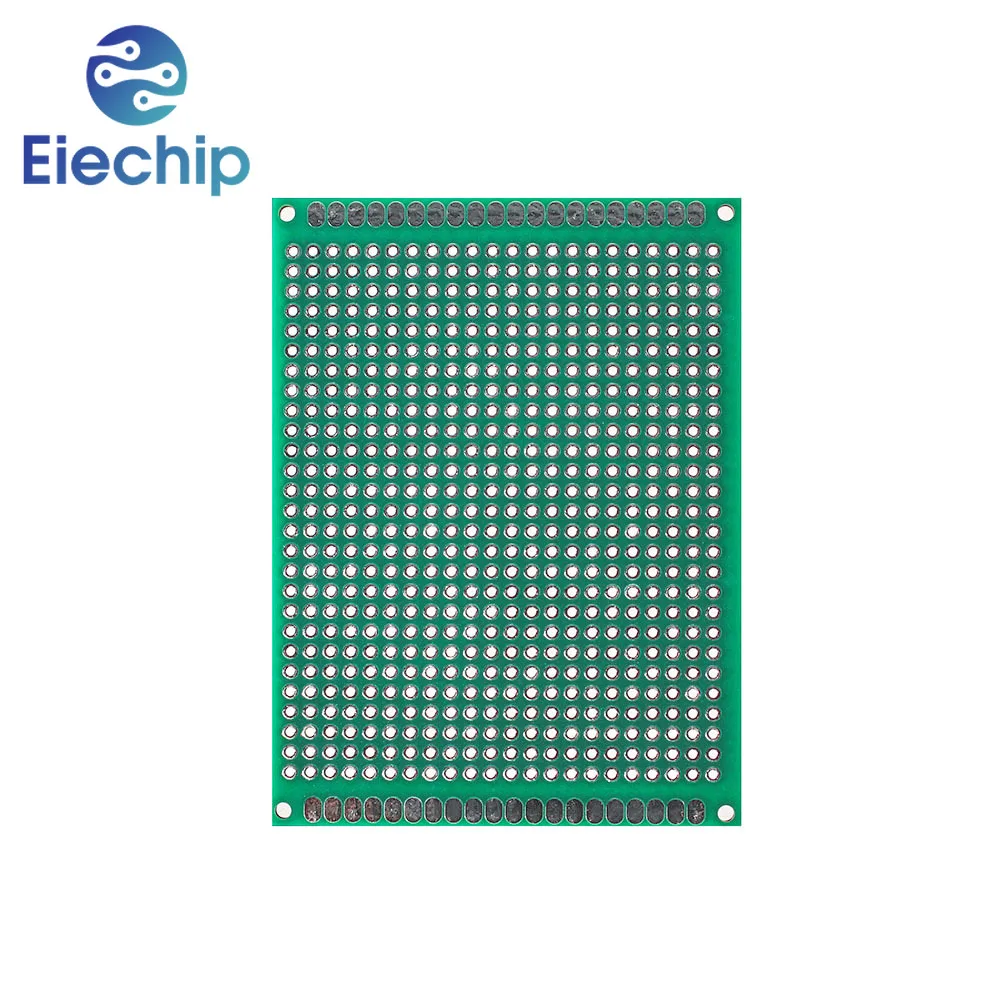 10PCS 6*8CM Double Sided Pcb Board Green DIY Prototype Pcb Universal Board Circuit Boards Diy Electronics