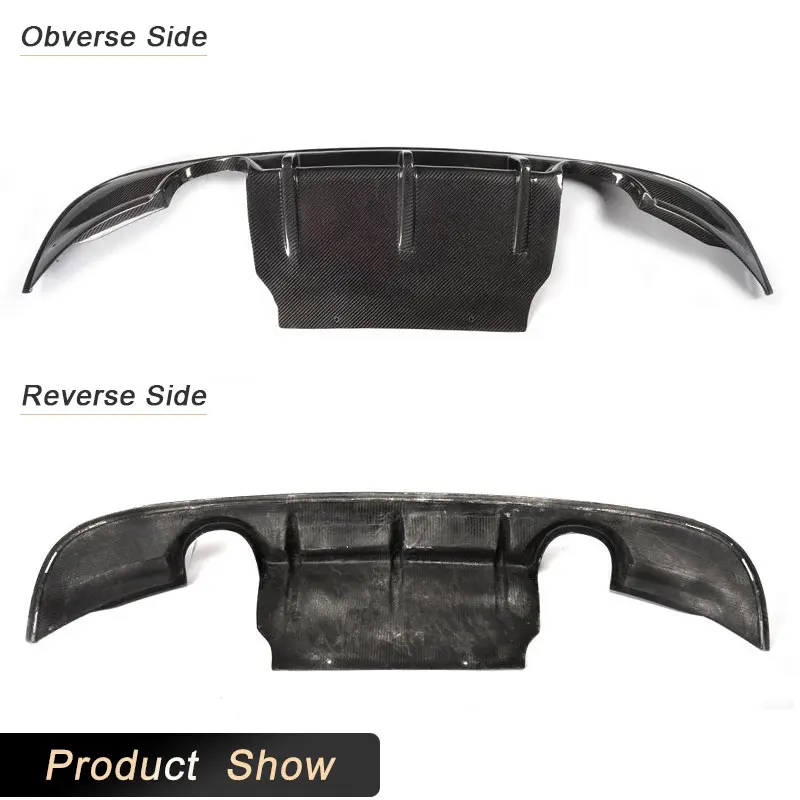 ألياف الكربون المصد الخلفي الناشر الشفاه المفسد ل جاكوار XE سيدان 4 باب 2015-2017 FRP الناشر الخلفي الشفاه المئزر طقم الجسم