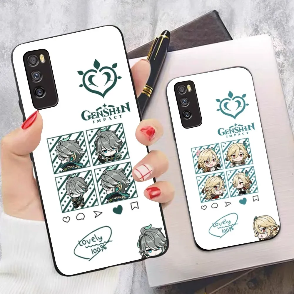 

Anime Genshin Impact Phone Case For Huawei Mate 10 20 30 40 50 lite pro Nova 3 3i 5 6 SE 7 pro 7SE