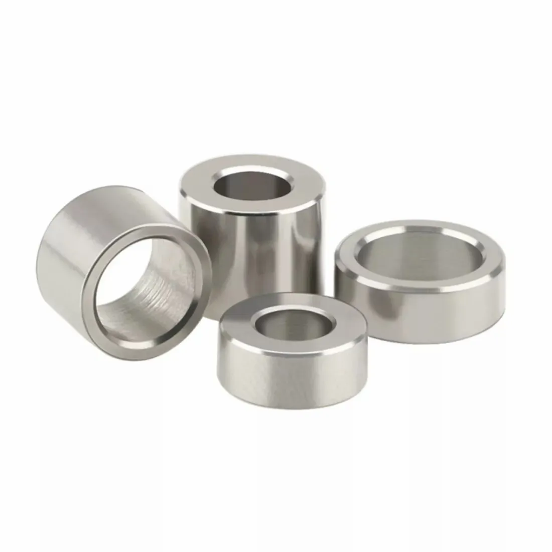 10Pcs M10 M12 Stainless Steel Spacers Standoff Unthreaded Round Bushing Sleeve Washers