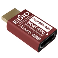 Emulador HDMI EDID 1080P 60Hz RGB por Defecto, Adaptador de Pantalla Ficticia UHD para Acceso Remoto, Equipos GPU, KVM, 4K/2K Ultra-Wide