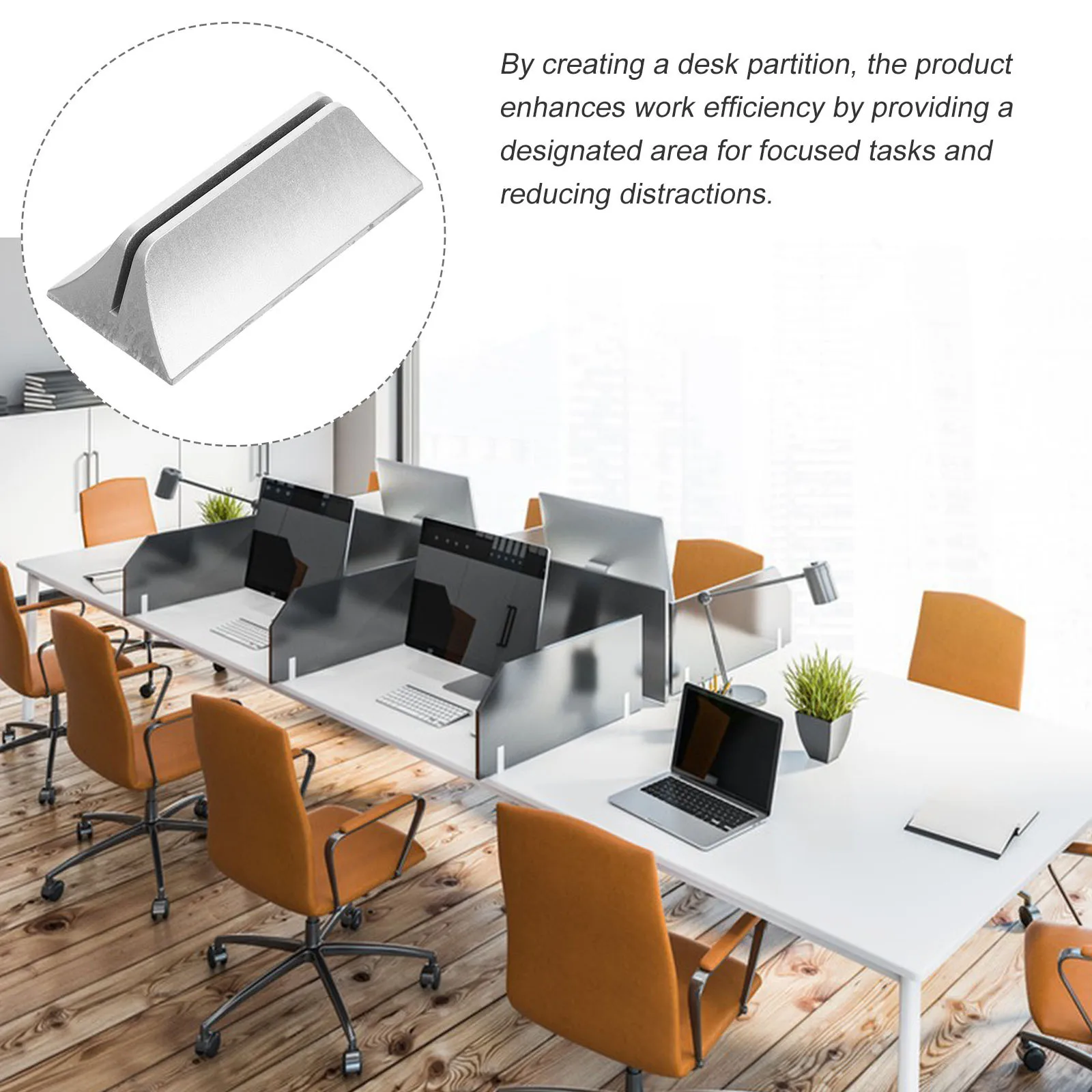 2pcs Desk Divider Clamps Adjustable Table Partition Clip For Glass Panel Office Workspace Splicing Sneeze Guard Clamp