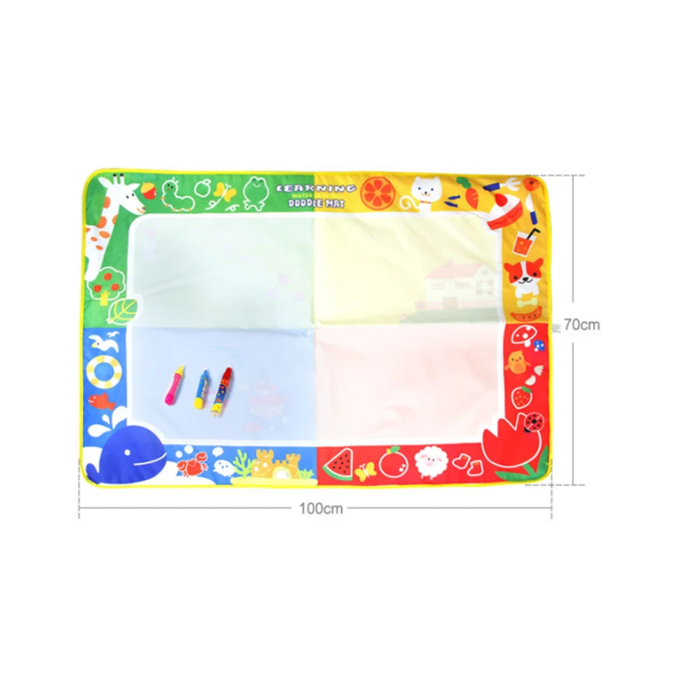 Doodle Leinwand Faltbare Zeichnung Für Kleinkinder Kinder Malerei Kunst Geschenk Set Baby Malerei Set Wasser Graffiti Zeichnung Matte Für