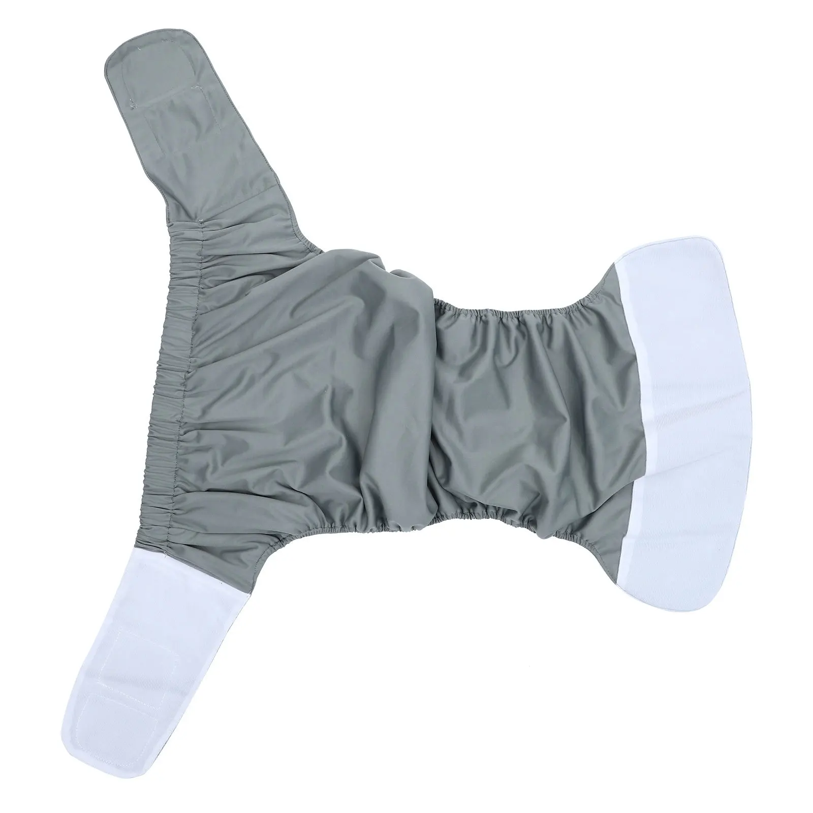 Pañal de tela impermeable ajustable para adultos y ancianos, almohadilla reutilizable absorbente, suave, transpirable, a prueba de fugas, 1 Uds.