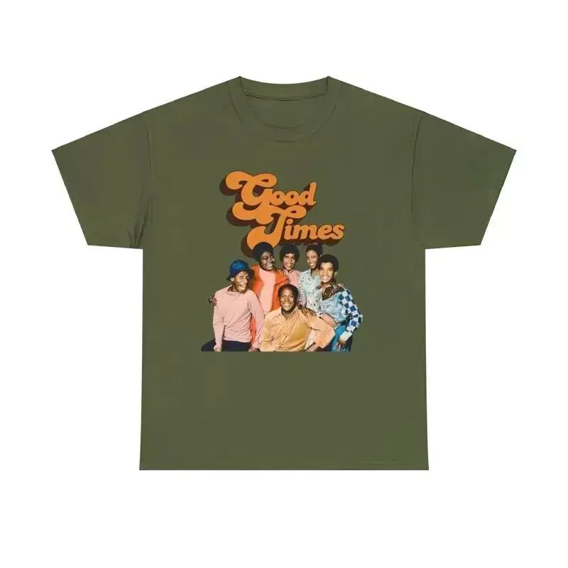 Good Times Heavy Cotton T Shirt Esther Rolle John Amos Jimmie Walker