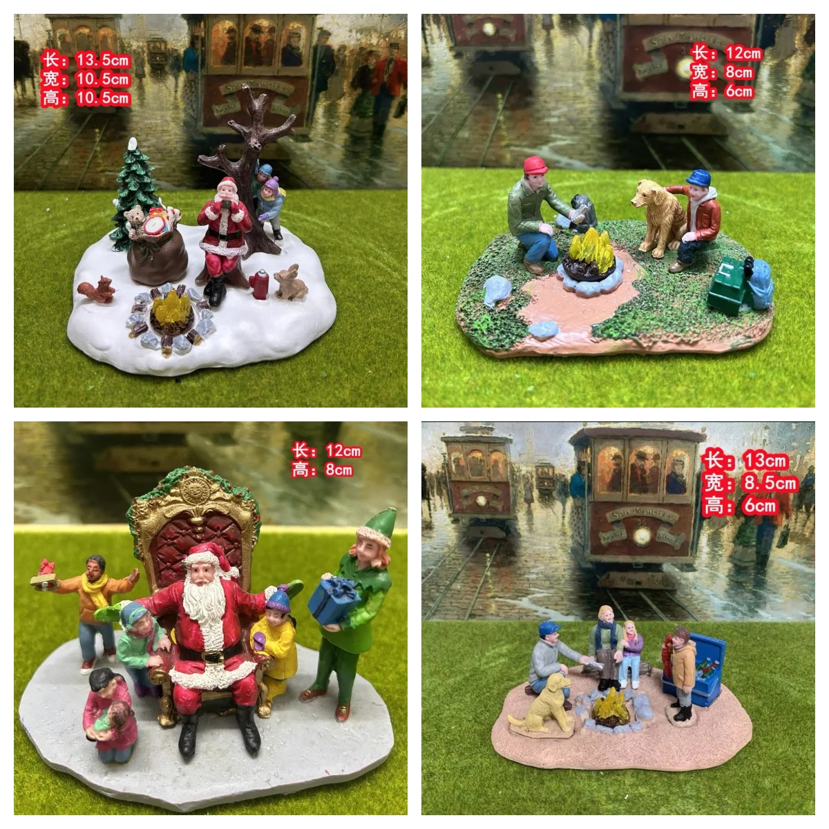 Handicrafts, sand sculptures, decorations, Halloween ornaments
