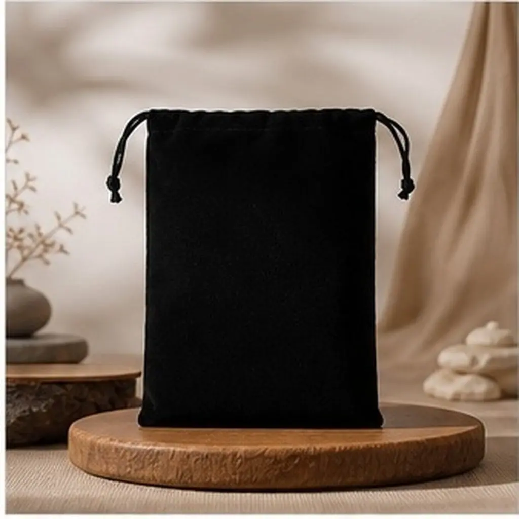 Kalimba Thumb Piano Drawstring Bag Protective Soft Storage Pouch Compact Portable Travel Friendly Musical Instrument Carry