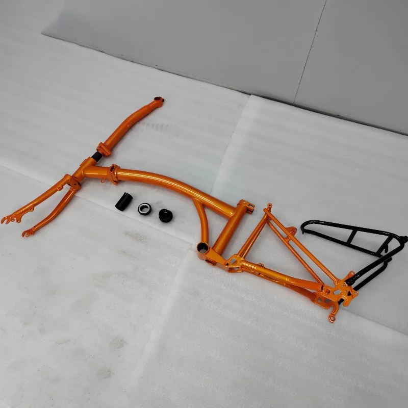 Trifold frame bicycle frame 16 inch bicycle