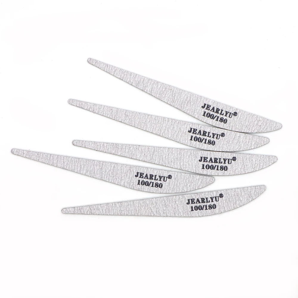 500Pcs Strong Sandpaper Nails File 100/180 Grit Nail Art Supplies Washable Wood Nail File Pedicure Manicure Accessories And Tool