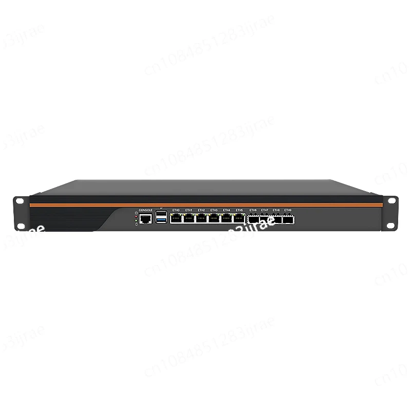 Partaker Firewall Hardware VPN Firewall Appliance 6 X LAN 4 X 10G SFP Intel Quad Core C3758 C3958 1U Firewall Server OPNsense