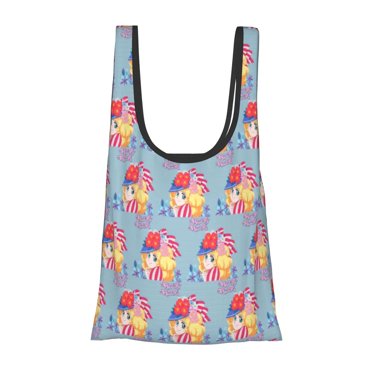 

Конфеты Конфеты Аниме Манга Портативная сумка-тоут для покупок Многоразовая сумка-шоппер Продуктовая сумка Сумка на плечо