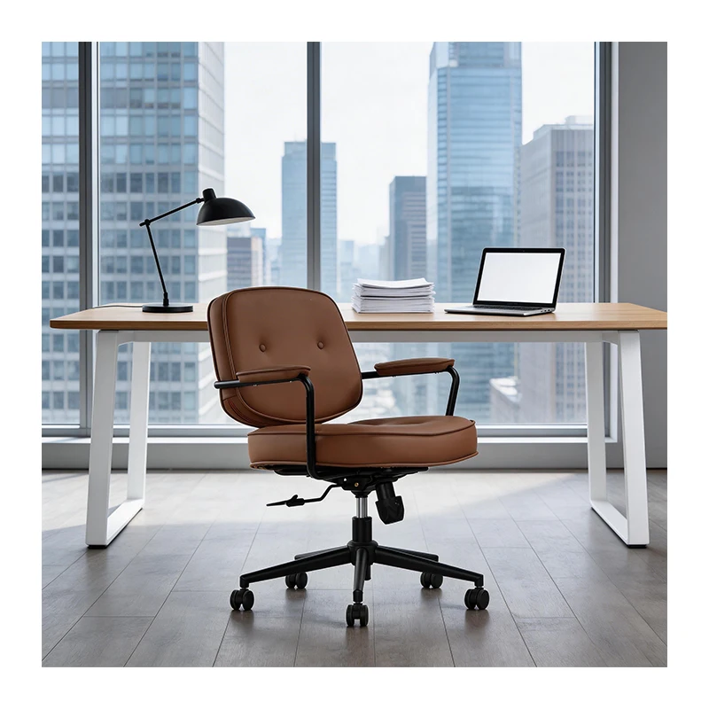 Bedroom Computer Home Comfortable Sedentary Girls Makeup Chair Learning Desk Learning Swivel Dresser Chair
