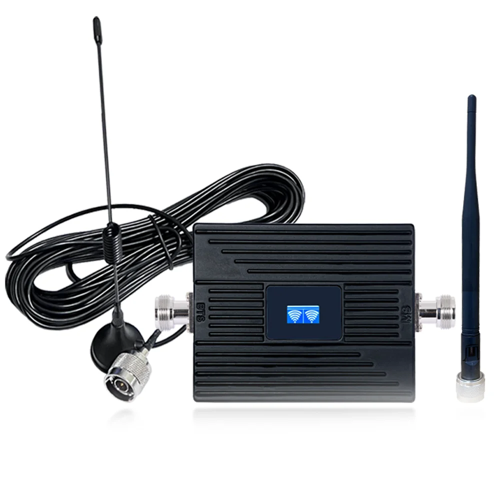 

Dual Bands DCS WCDMA Cell Phone Signal Repeater 1800/2100 MHZ Mobile Phone Signal Booster Amplifier for Celuar Phones