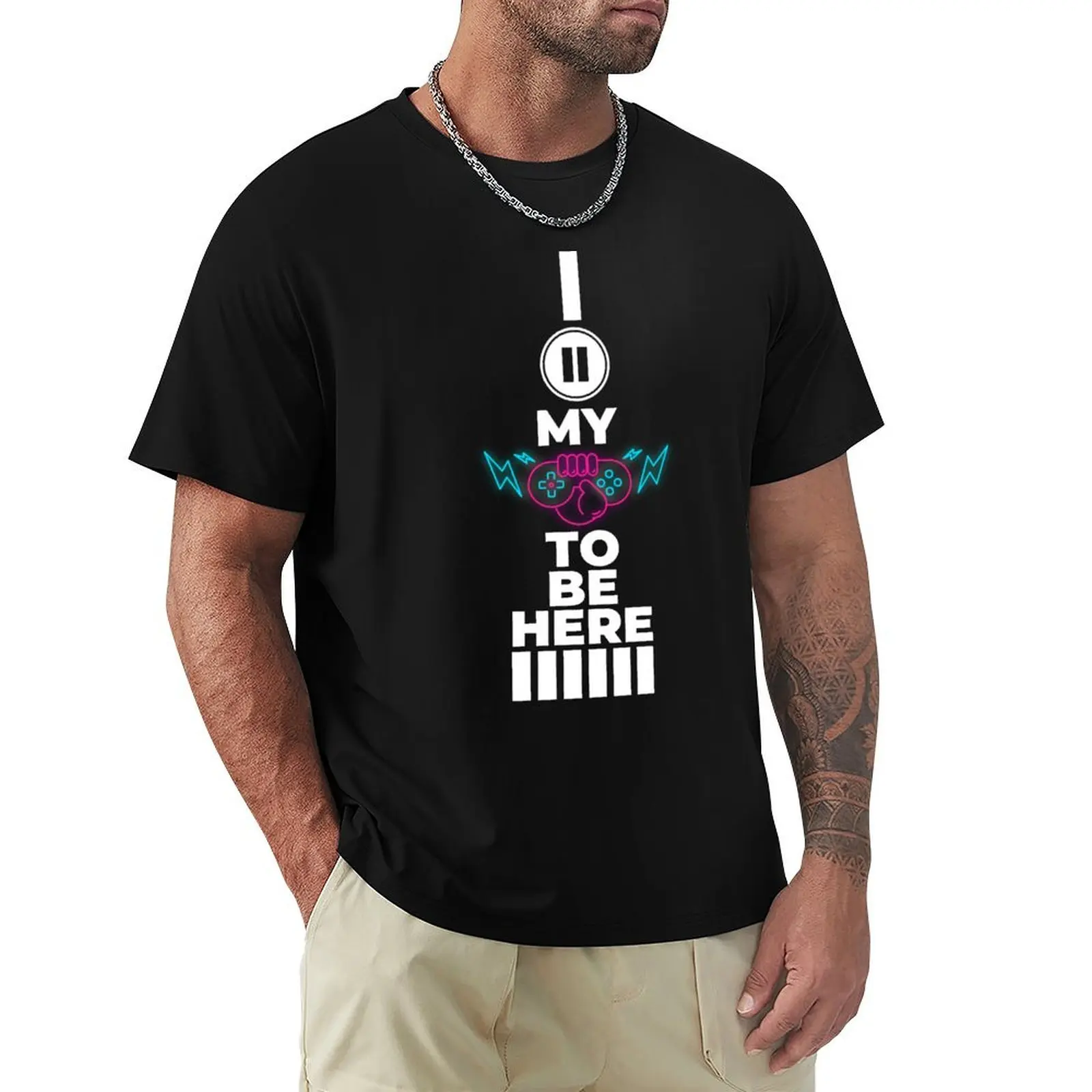 I ?? PAUSED MY GAME TO BE HERE | I Paused My Game to Be Here Graphic Novelty Sarcastic Funny T Shirt T-Shirt