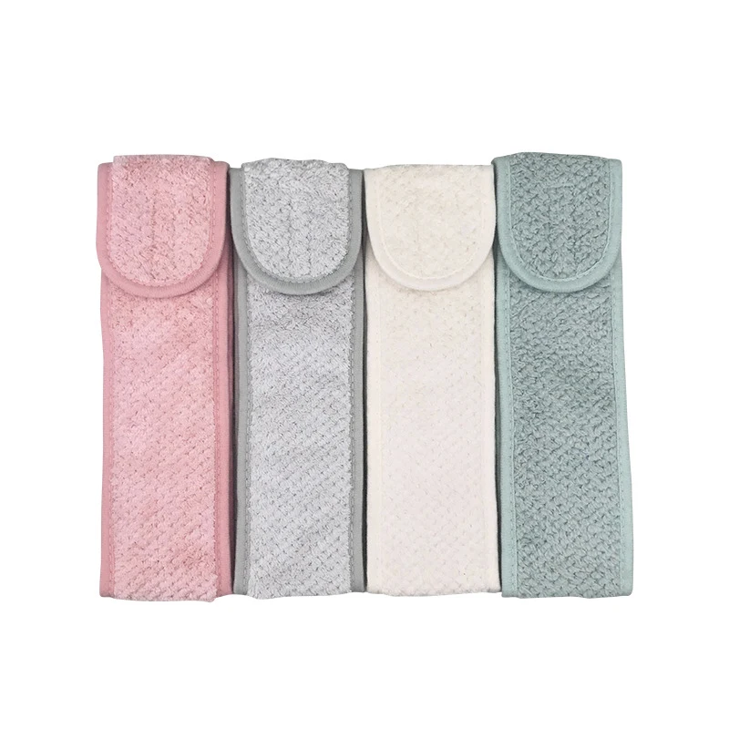 Adjustable Makeup Headband Soft Face Wash Towel
