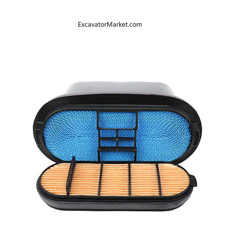 For Lovol 130E 150E excavator new special honeycomb air filter filter screen maintenance filter 2-piece set excavator Spare