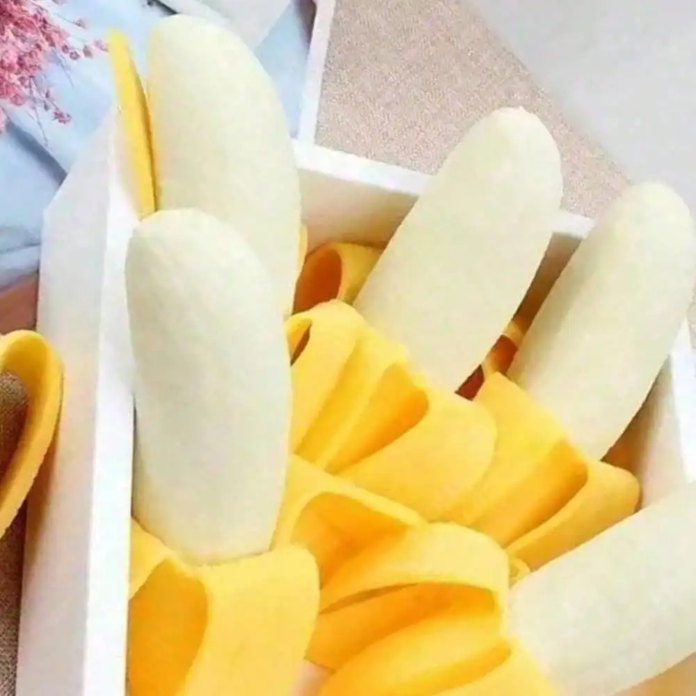 Divertidas bolas de slime con forma de plátano, novedosas bolas antiestrés con forma de naranja, juguetes divertidos y traviesos con forma de frutas para apretar, juguetes antiestrés para adolescentes y adultos.
