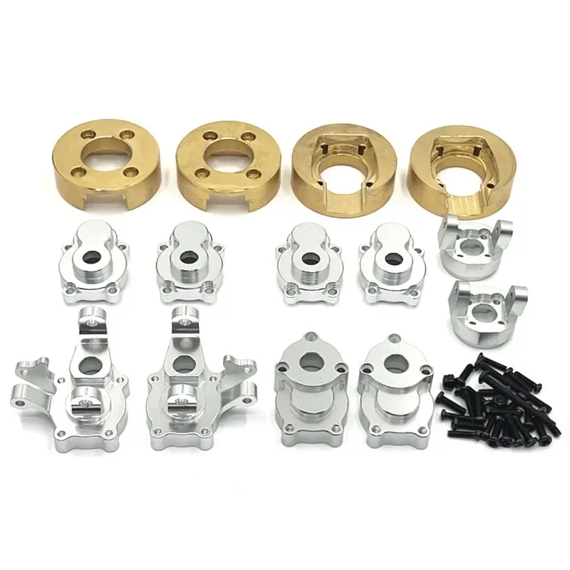 

Metal Portal Axle Gear Housing Brass Weight Note: Color deviation might exist due YK4083 CR1.8 Yucatan 1/8 RC Car Upgrade Parts