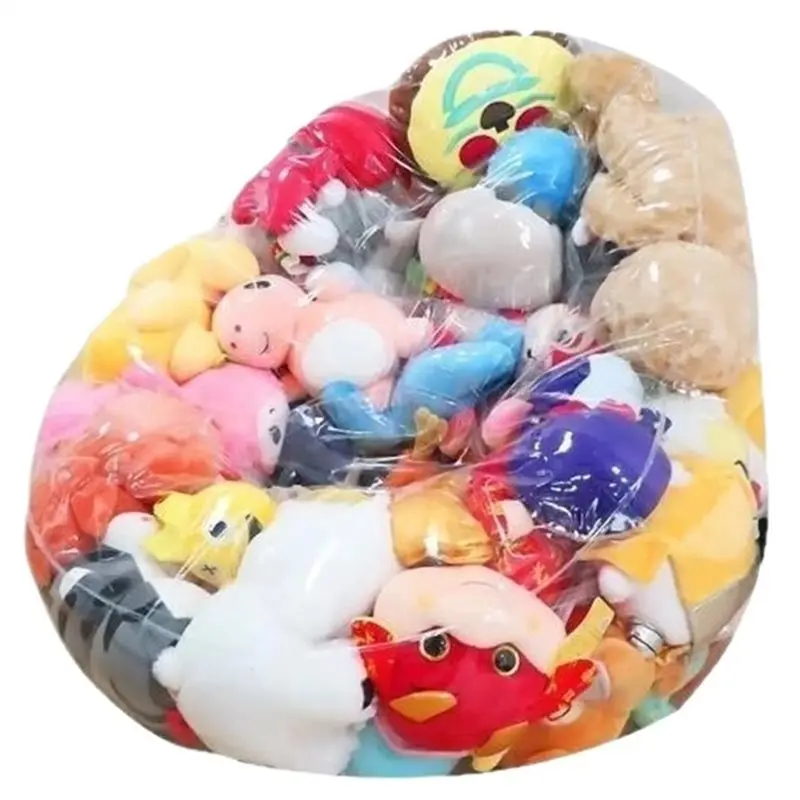 A24F-Stofftier-Sitzsack, groß, wasserdicht, leer, PVC, Stofftier-Sitzsack, Aufbewahrung für Spielzeug, Puppe, Mädchen, Erwachsene, Teenager, Kinder