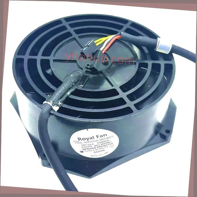 Royal Fan RAR757DP-39TP(D98)   20W 5-Wire Server Cooling Fan
