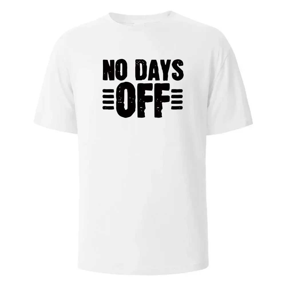 

Letter print summer T-shirt Men's and women's shoulder-heavy fashion trend casual 100% cotton round neck short-sleeved T-shirt