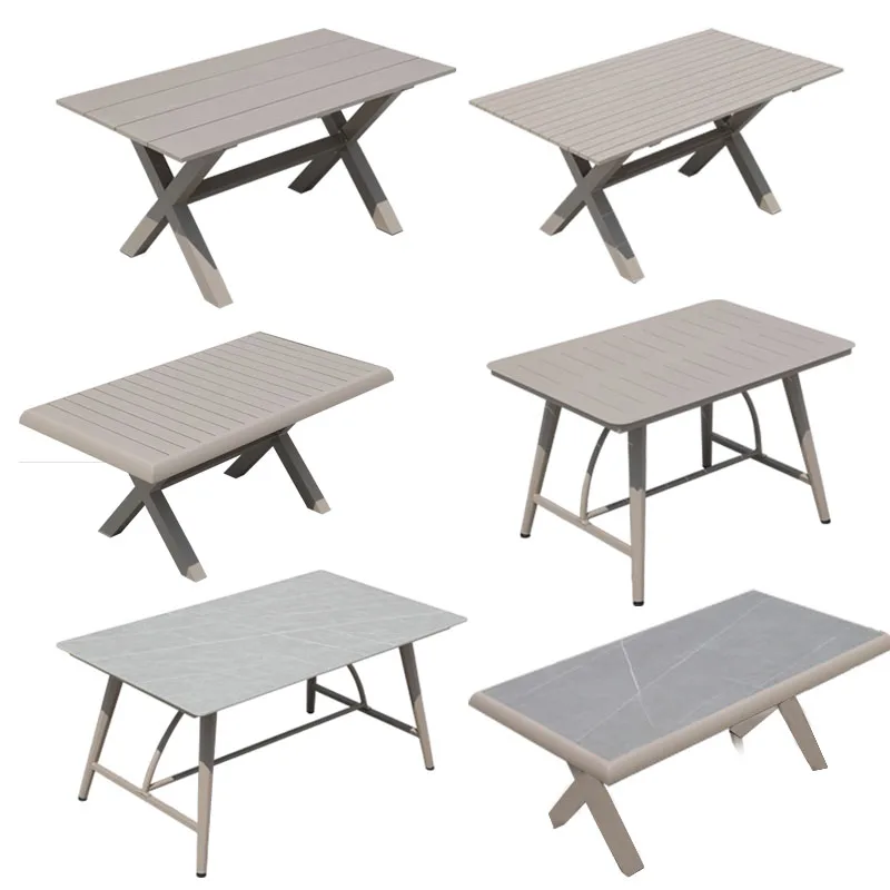 Outdoor courtyard tables, chairs, tables, gardens, milk tea coffee shops, outdoor leisure, waterproof, sun proof