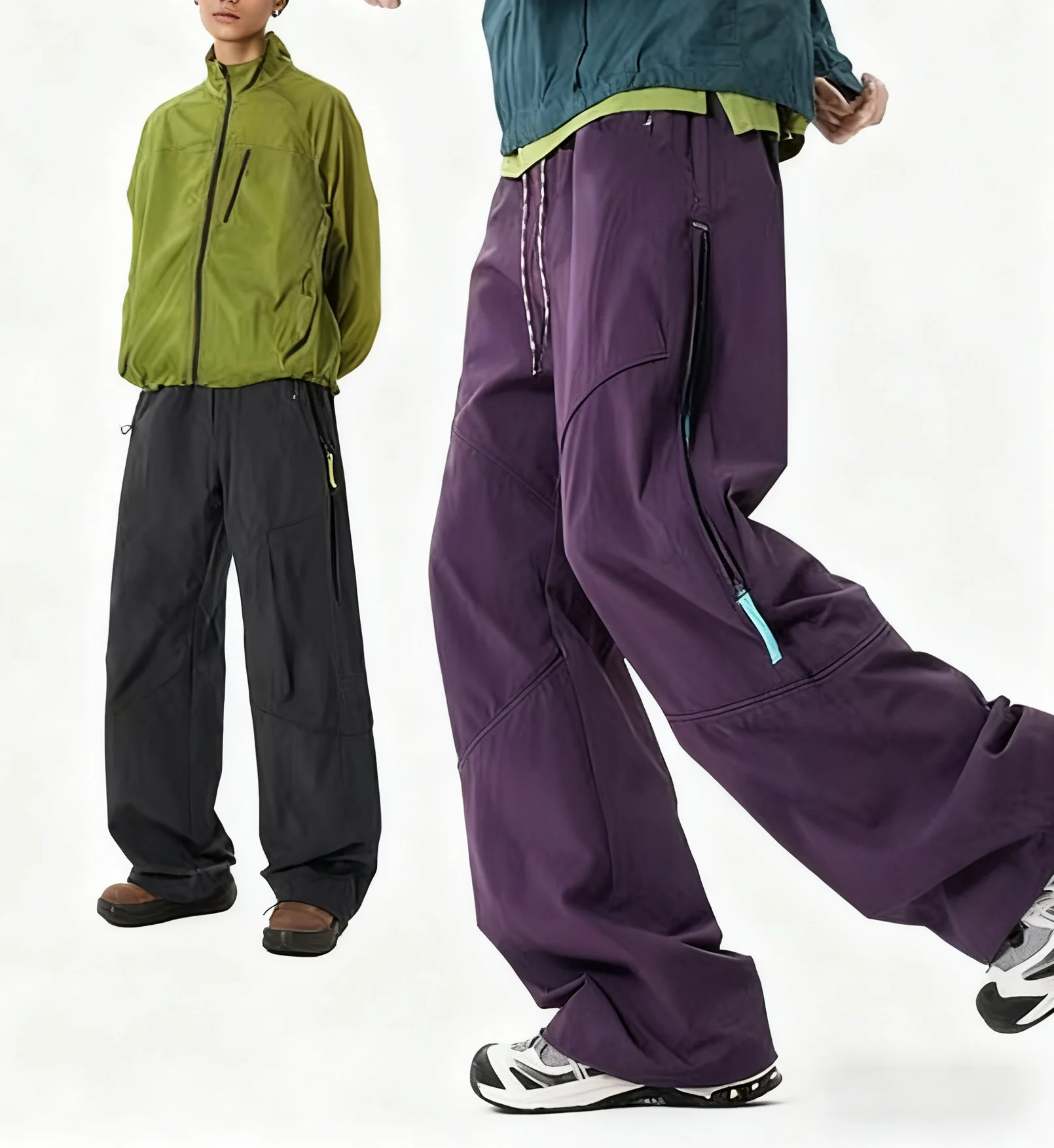 

Американский стиль, уличные рабочие брюки, унисекс, весенние быстросохнущие водонепроницаемые горные длинные брюки, функциональная боковая цепочка, спортивные повседневные брюки