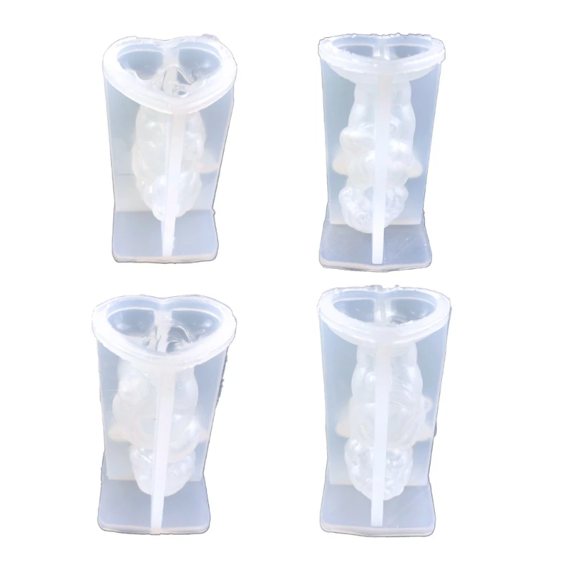 Girl Boys Silicone Resin Mold Handmade Jewelry Crystal Epoxy Resin Mould