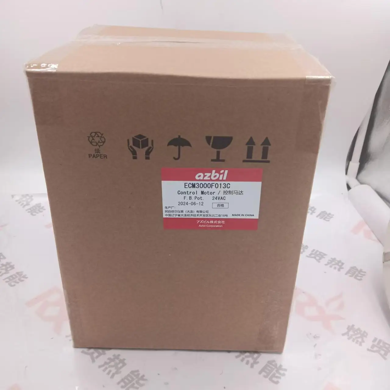 ECM3000F013C Двигатель демпфера для AZBIL Stock200