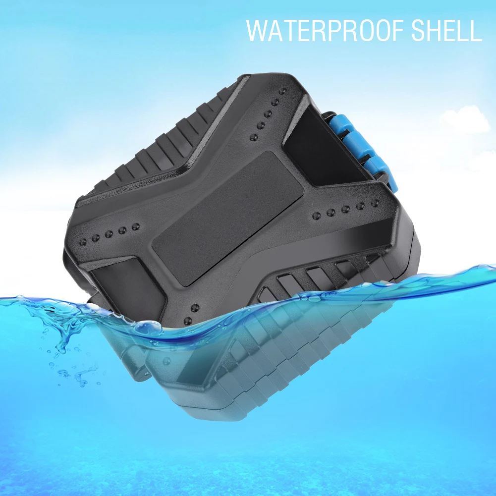 حافظة بطاقات الذاكرة حافظة بطاقات SD محمولة سوداء مقاومة للماء لبطاقة الذاكرة وحامل سفر لبطاقات SD TF