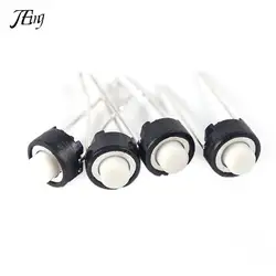 50pcs Tact Switch White Black Touch Switch 6*6*4.3mm/6*6*5mm DIP Tactile Push Button Micro Switch