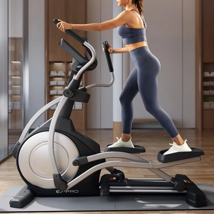 Professional factory resistance adjustment  gym commercial elliptical machine E7