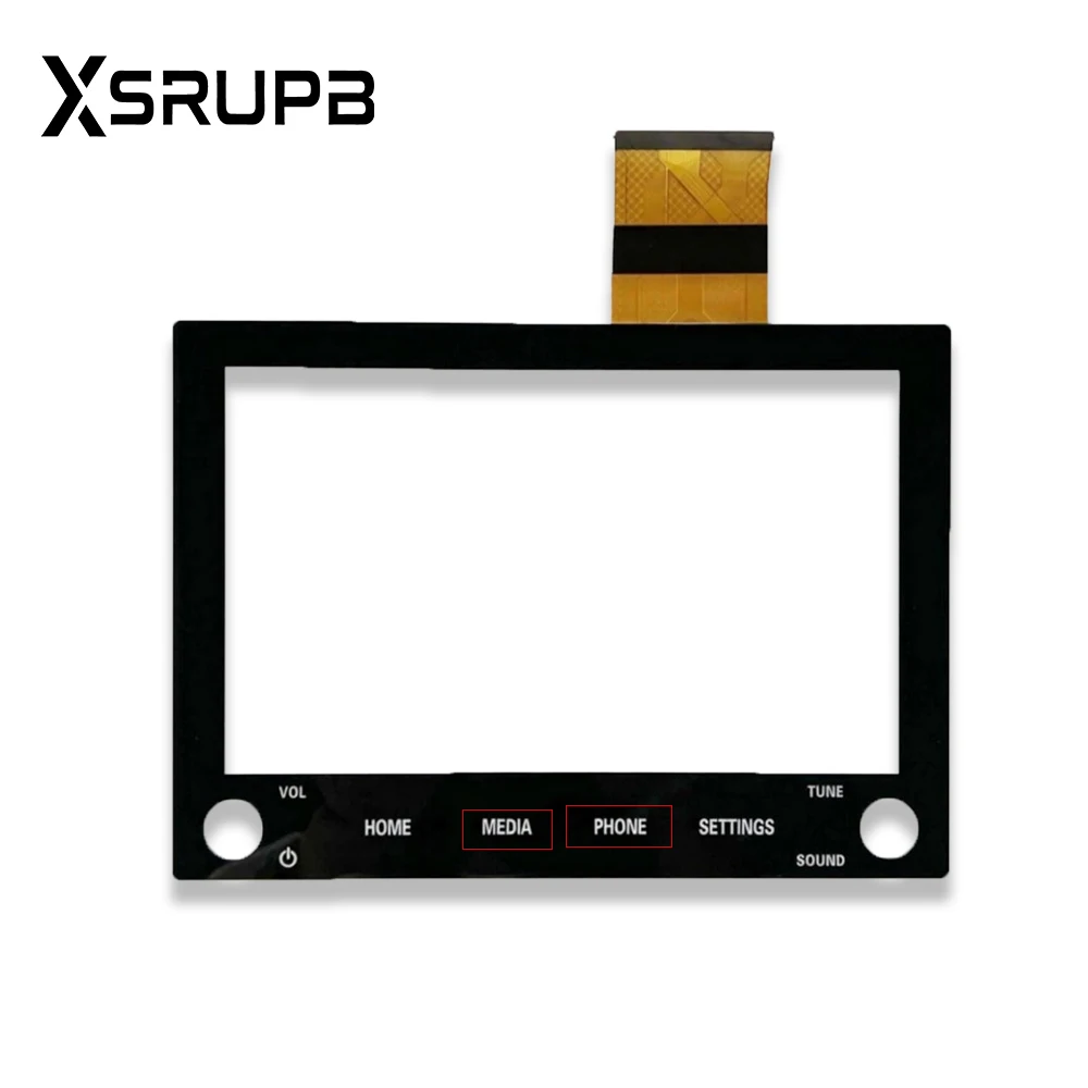 

Touch Screen 8" with 2 Knobs For Mitsubishi Outlander Sport/ASX 2019 2020 2021 2022 Part Number 8740A040 8740A130 8740A076 Glass