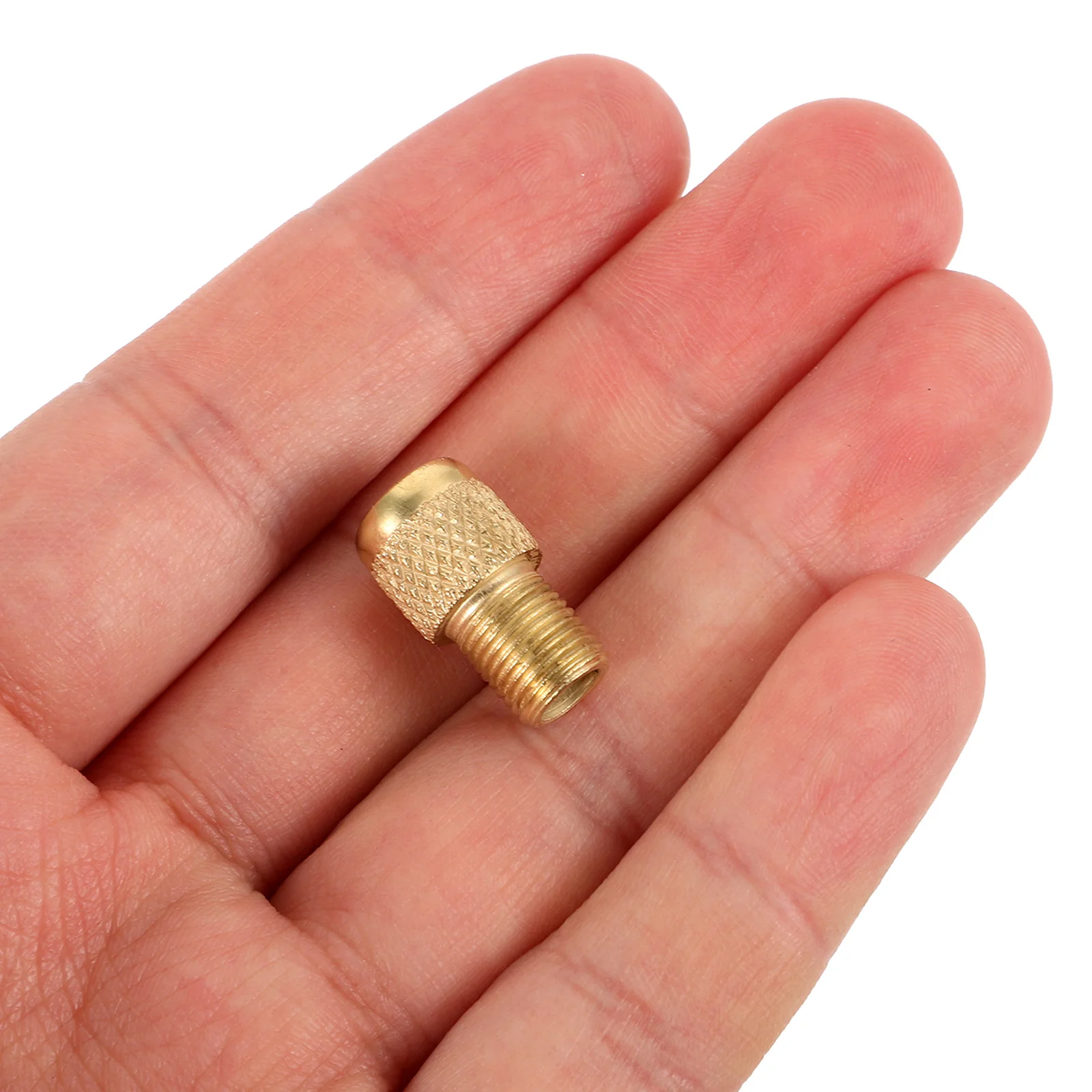 

10Pcs Tire Pump Converter Copper Bike Valve Adapter Convert to for Bicycle Motorcycle Car Tire Inflator